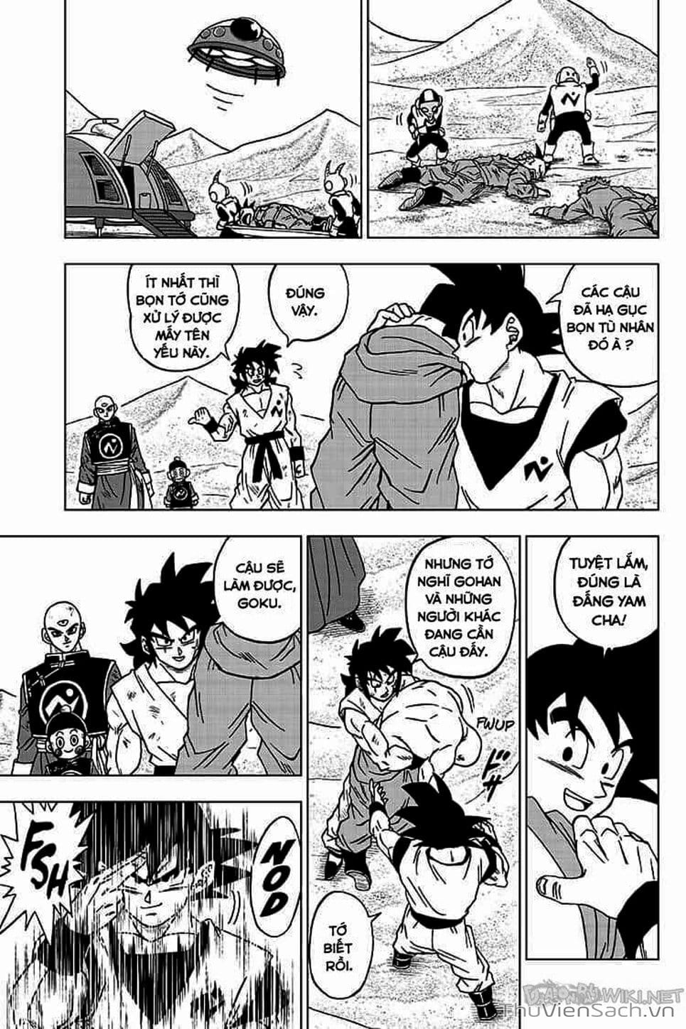 Truyện Tranh Truy Tìm Ngọc Rồng Siêu Cấp - Dragon Ball Super trang 3