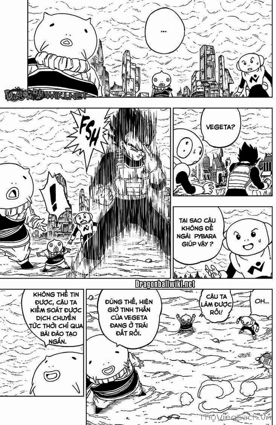 Truyện Tranh Truy Tìm Ngọc Rồng Siêu Cấp - Dragon Ball Super trang 3