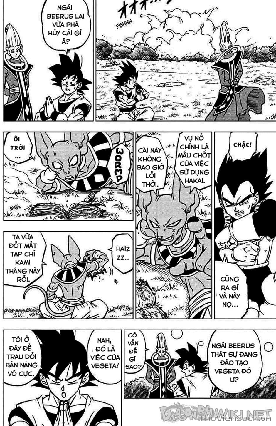 Truyện Tranh Truy Tìm Ngọc Rồng Siêu Cấp - Dragon Ball Super trang 3