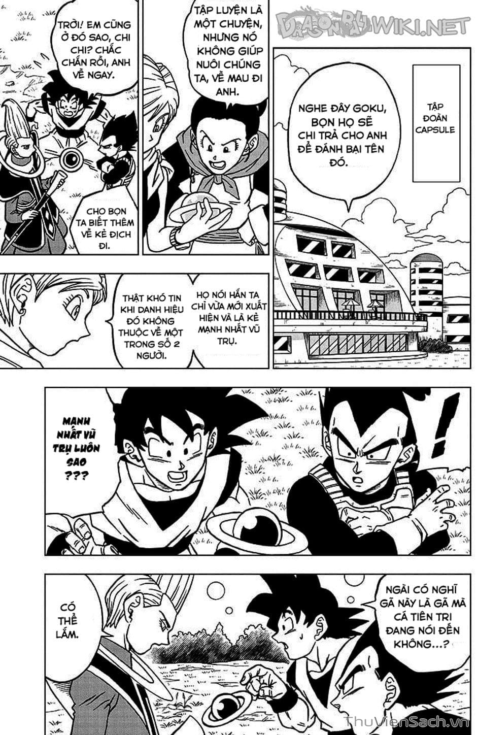 Truyện Tranh Truy Tìm Ngọc Rồng Siêu Cấp - Dragon Ball Super trang 3