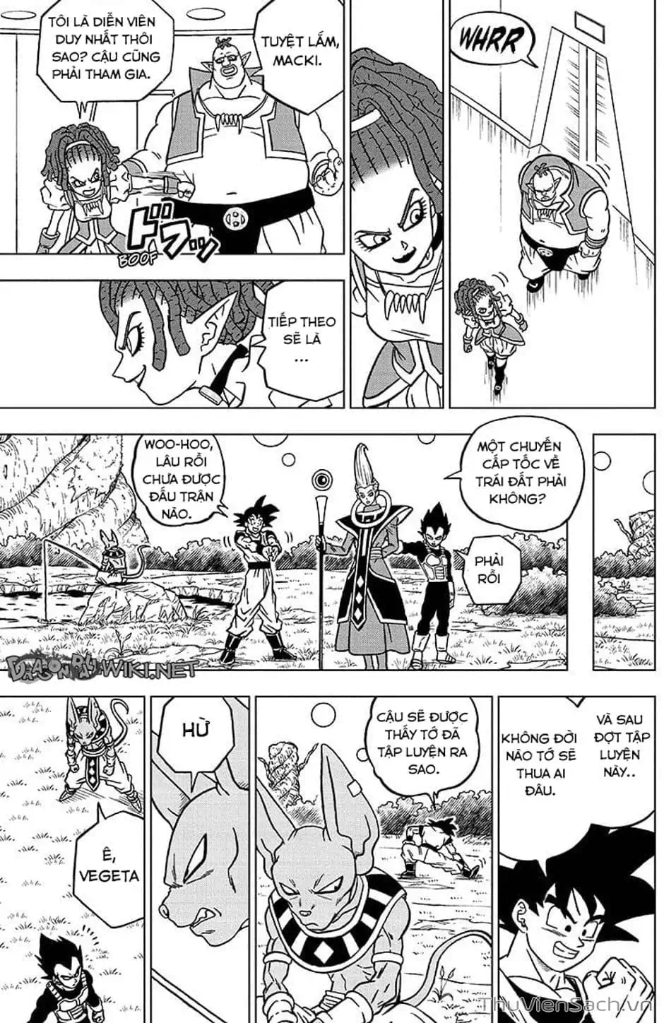 Truyện Tranh Truy Tìm Ngọc Rồng Siêu Cấp - Dragon Ball Super trang 3