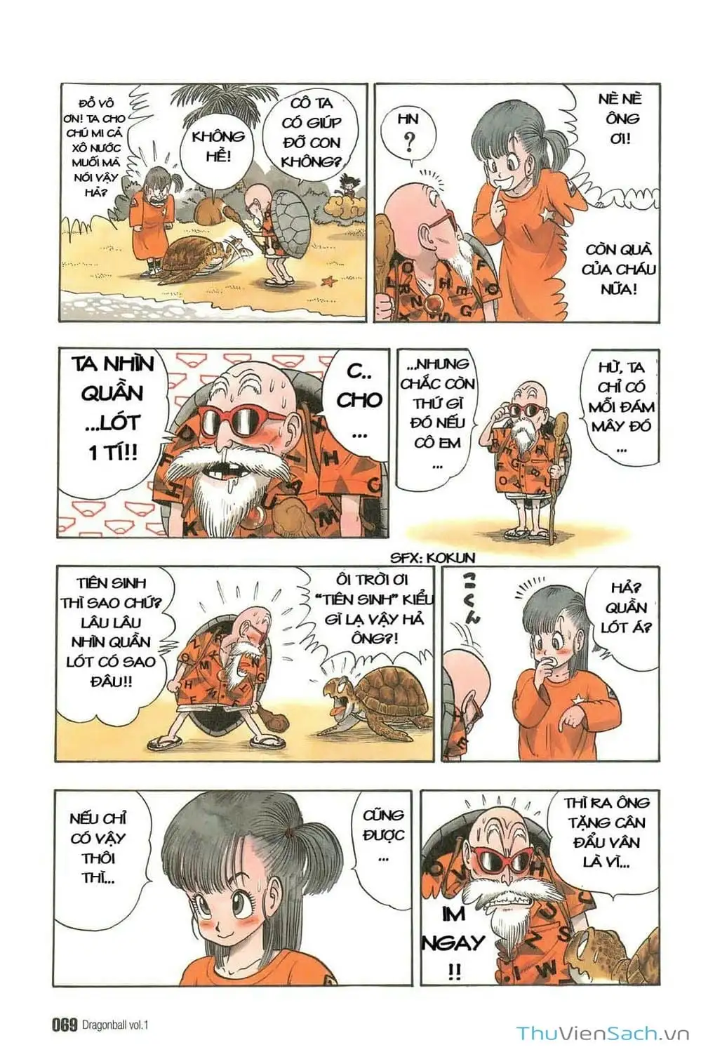 Truyện Tranh 7 Viên Ngọc Rồng - Dragon Ball trang 3