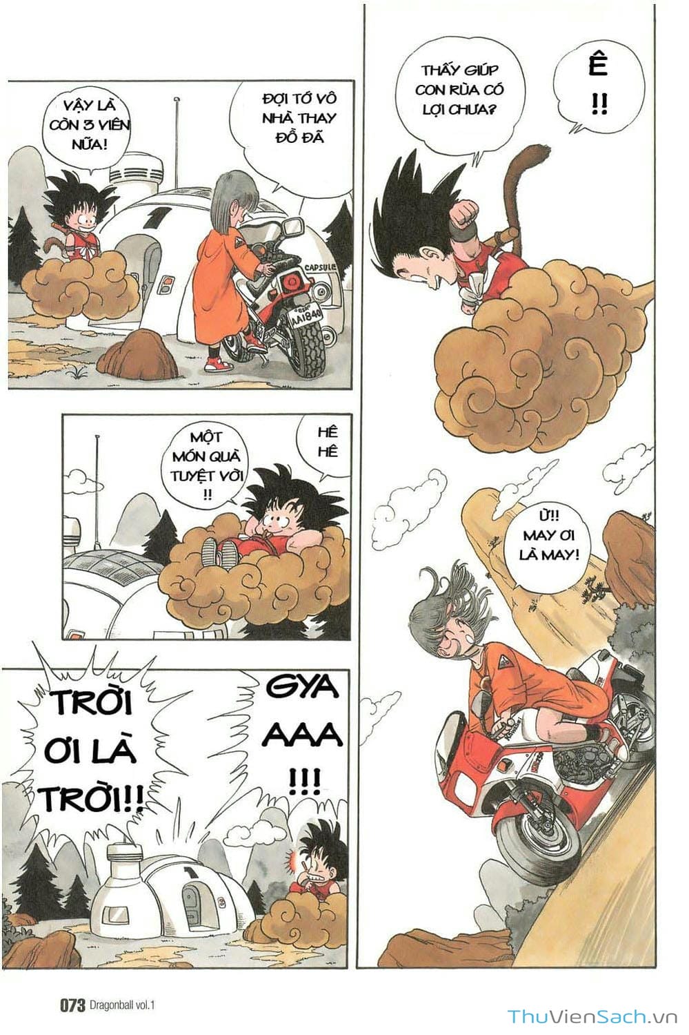 Truyện Tranh 7 Viên Ngọc Rồng - Dragon Ball trang 3