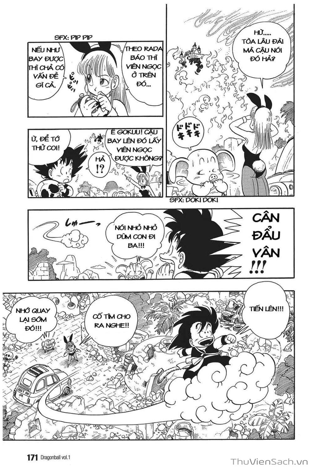 Truyện Tranh 7 Viên Ngọc Rồng - Dragon Ball trang 3