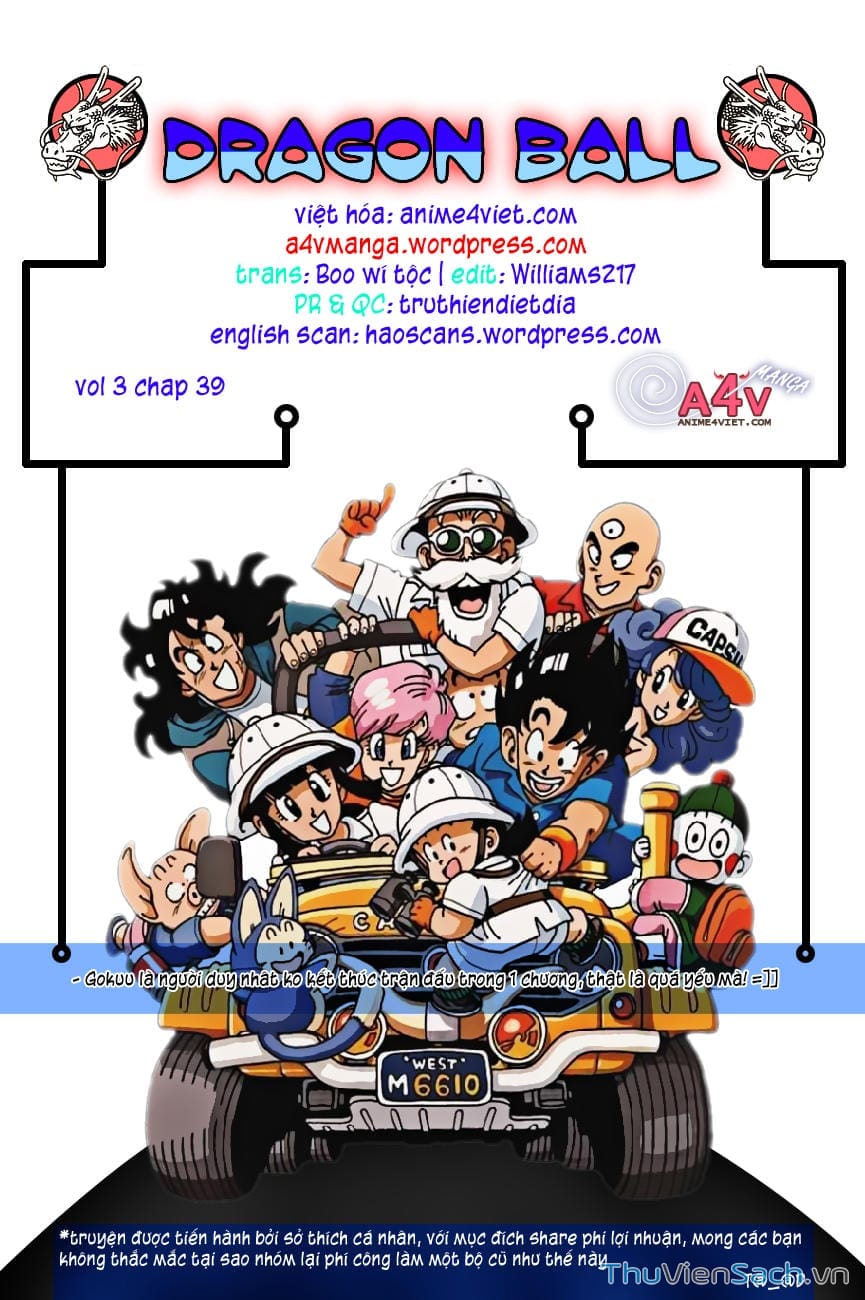 Truyện Tranh 7 Viên Ngọc Rồng - Dragon Ball trang 3