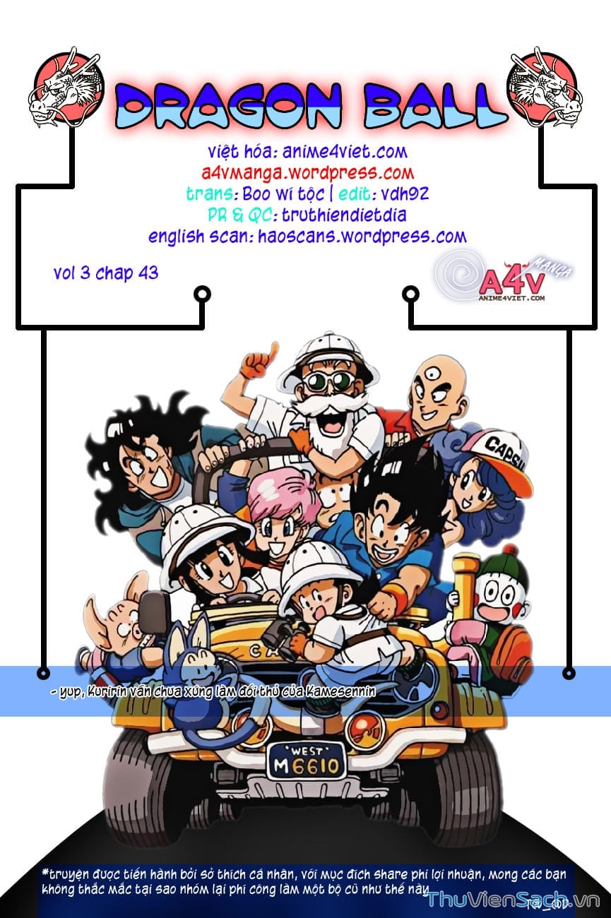 Truyện Tranh 7 Viên Ngọc Rồng - Dragon Ball trang 3