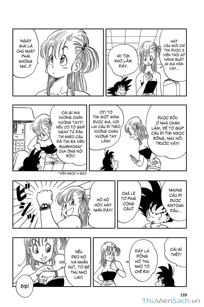 Truyện Tranh 7 Viên Ngọc Rồng - Dragon Ball trang 3