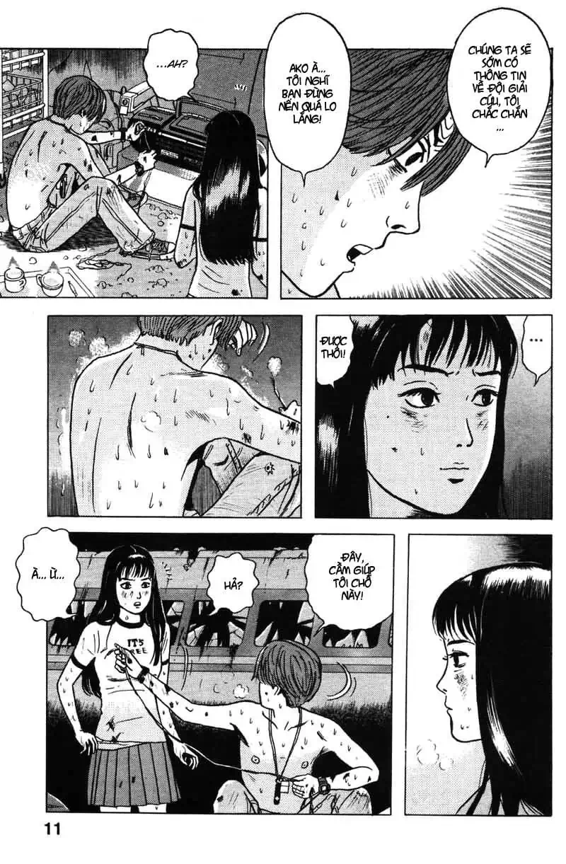 Truyện Tranh Long Thủ - Dragon Head trang 6