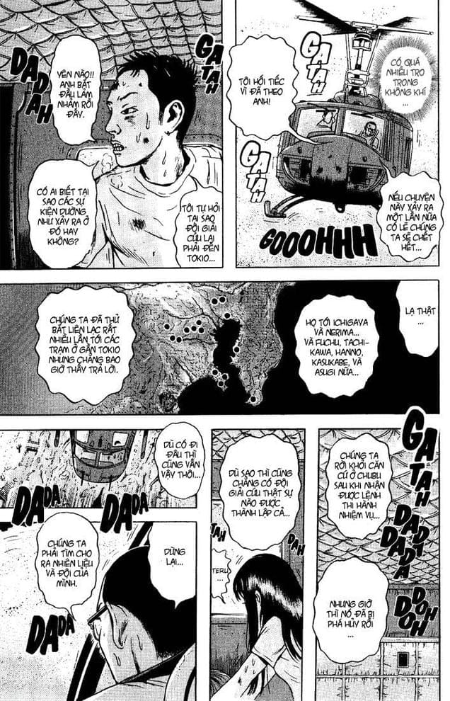 Truyện Tranh Long Thủ - Dragon Head trang 6