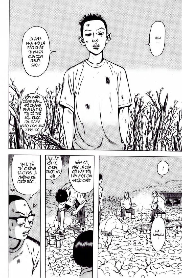 Truyện Tranh Long Thủ - Dragon Head trang 6