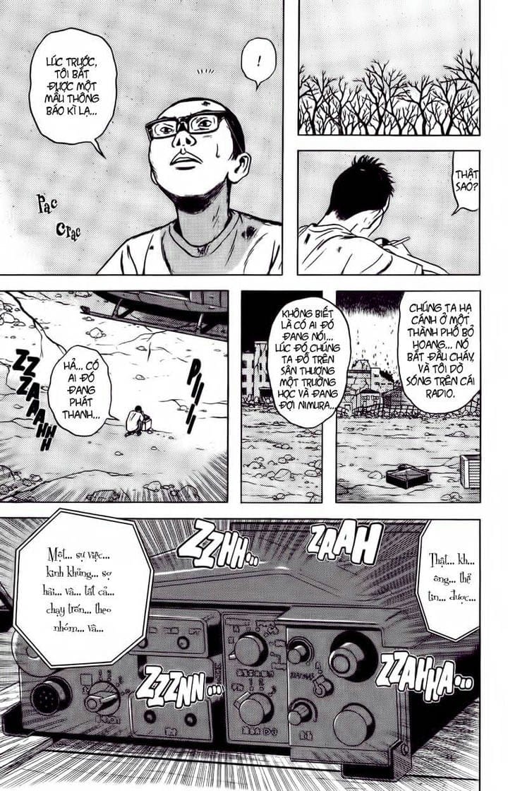 Truyện Tranh Long Thủ - Dragon Head trang 6