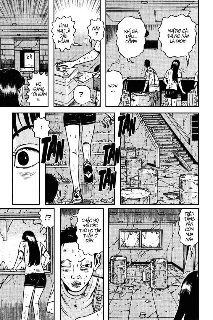 Truyện Tranh Long Thủ - Dragon Head trang 6
