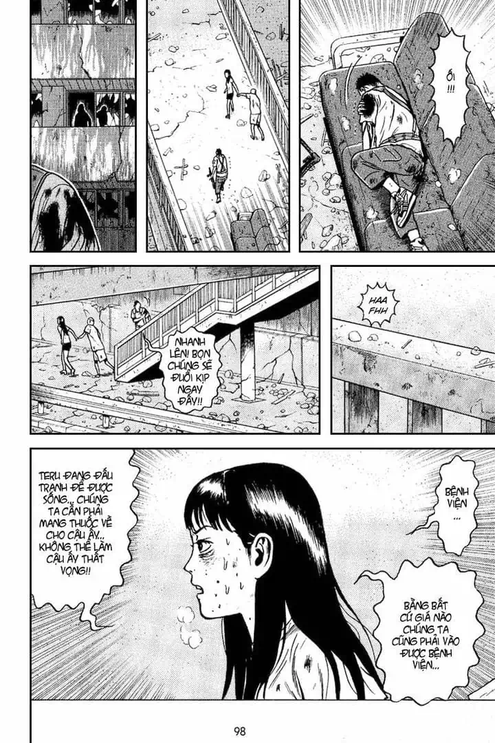 Truyện Tranh Long Thủ - Dragon Head trang 6