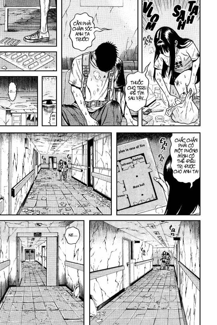 Truyện Tranh Long Thủ - Dragon Head trang 6