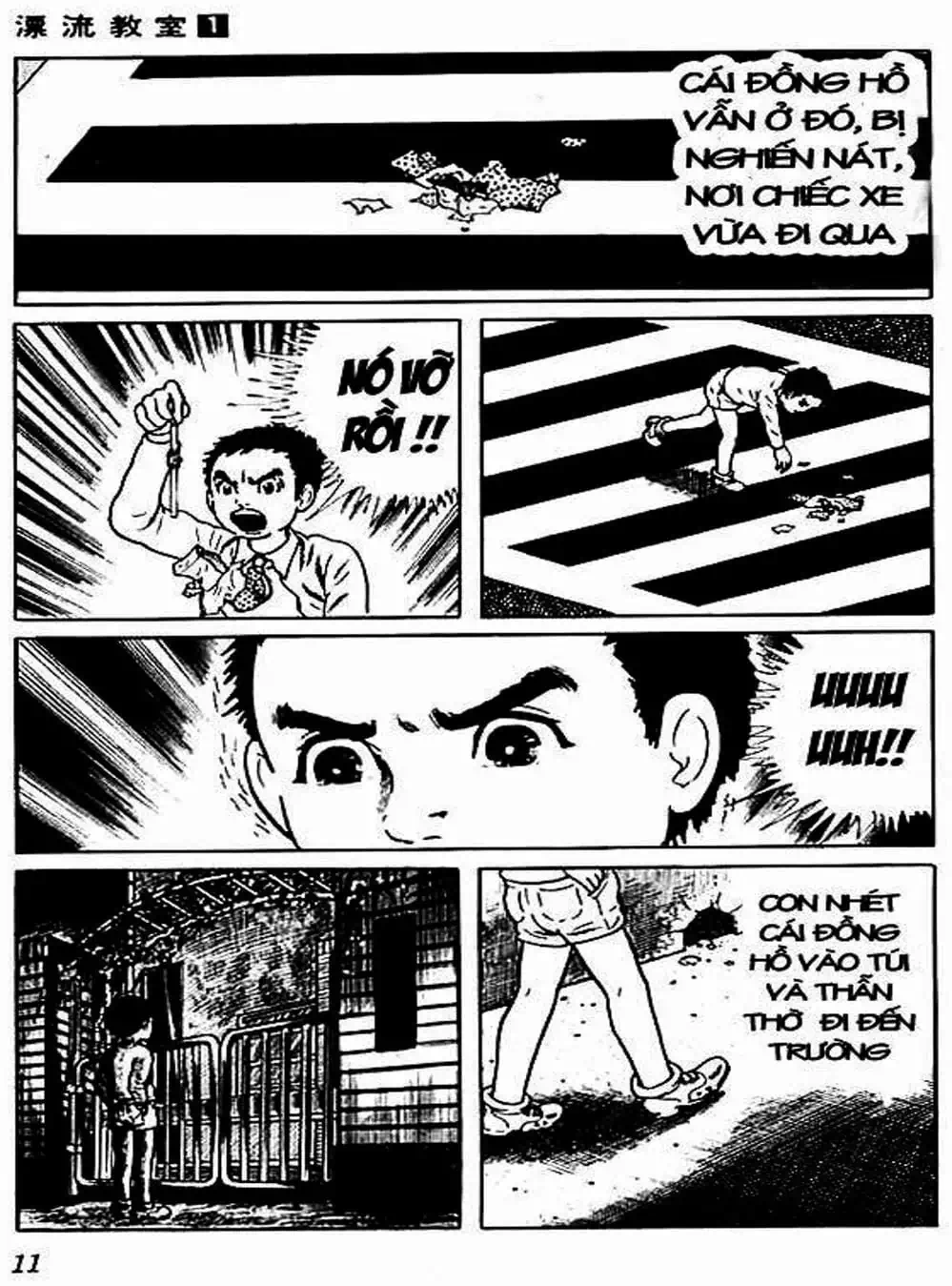 Truyện Tranh Lớp Học Phiêu Lưu - Drifting Classroom trang 5