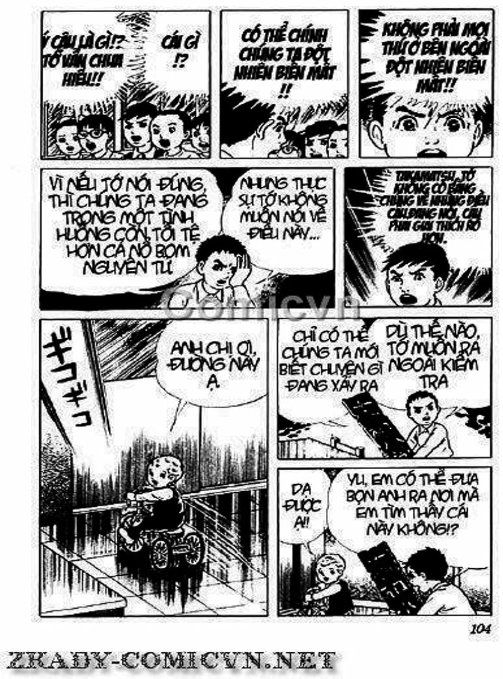 Truyện Tranh Lớp Học Phiêu Lưu - Drifting Classroom trang 5