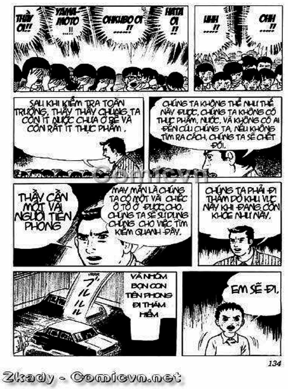 Truyện Tranh Lớp Học Phiêu Lưu - Drifting Classroom trang 5