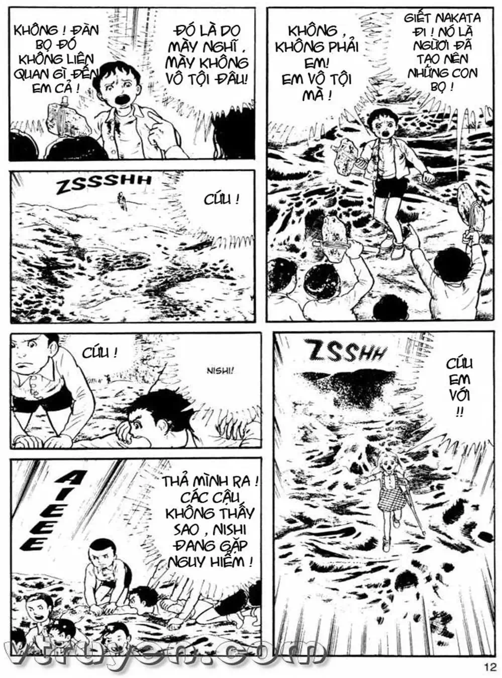 Truyện Tranh Lớp Học Phiêu Lưu - Drifting Classroom trang 5