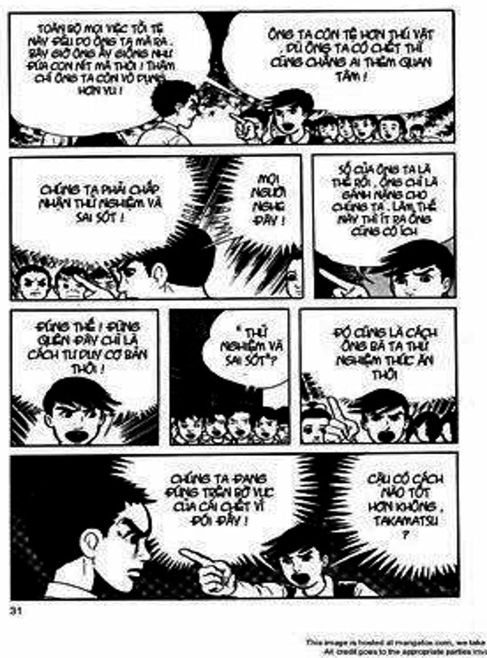 Truyện Tranh Lớp Học Phiêu Lưu - Drifting Classroom trang 5