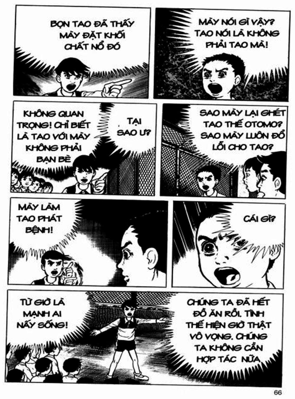 Truyện Tranh Lớp Học Phiêu Lưu - Drifting Classroom trang 5