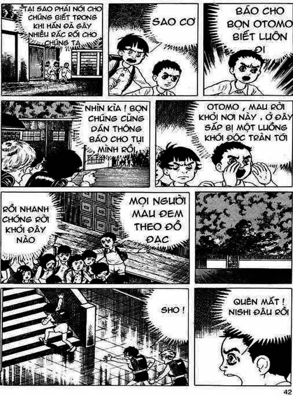 Truyện Tranh Lớp Học Phiêu Lưu - Drifting Classroom trang 5