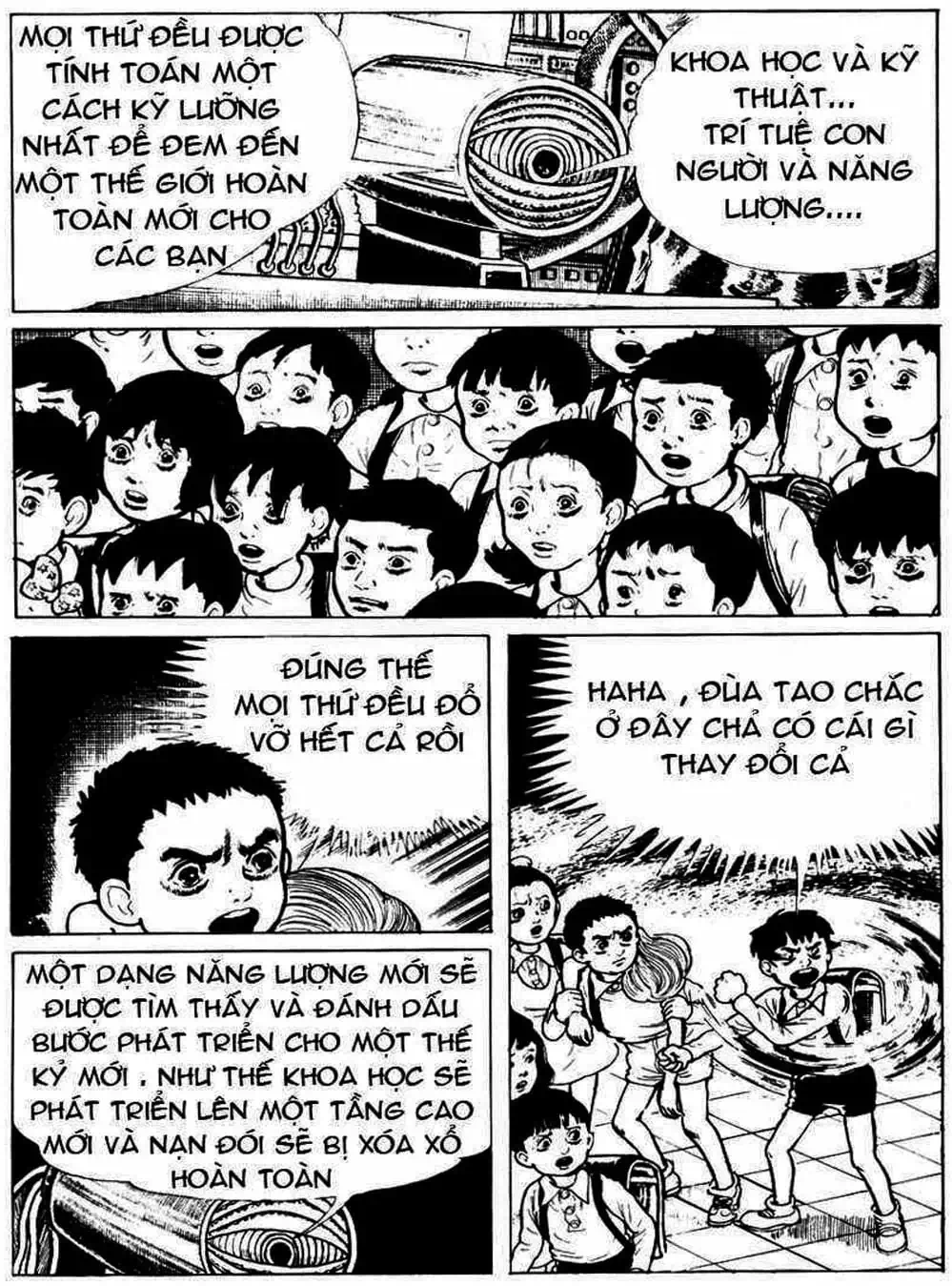 Truyện Tranh Lớp Học Phiêu Lưu - Drifting Classroom trang 5