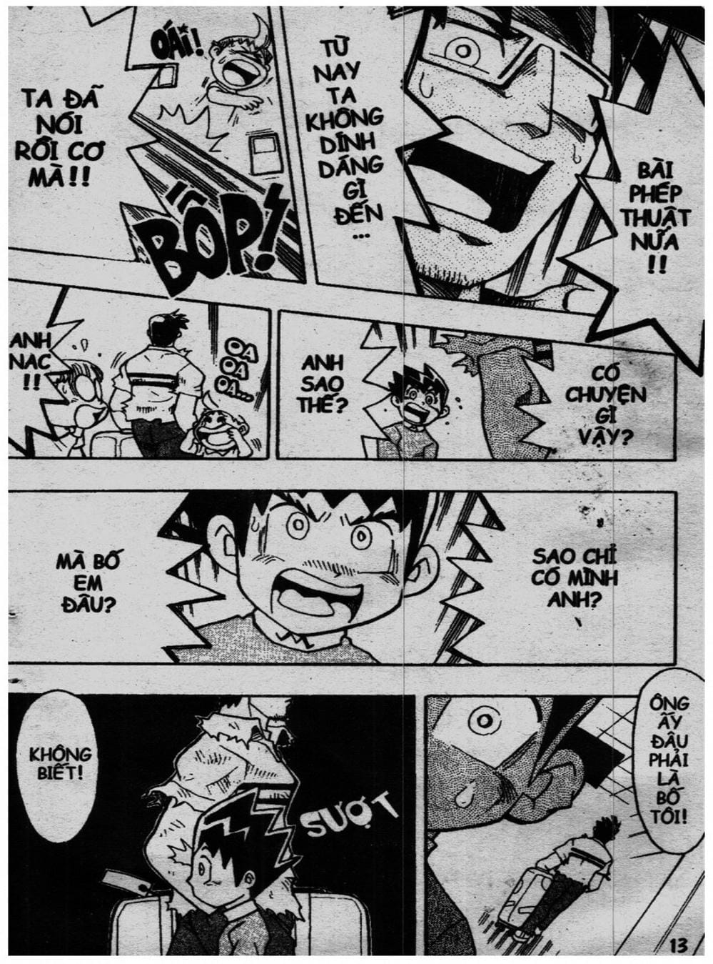 Truyện Tranh Vua Bài Ma Thuật - Duel Masters trang 4