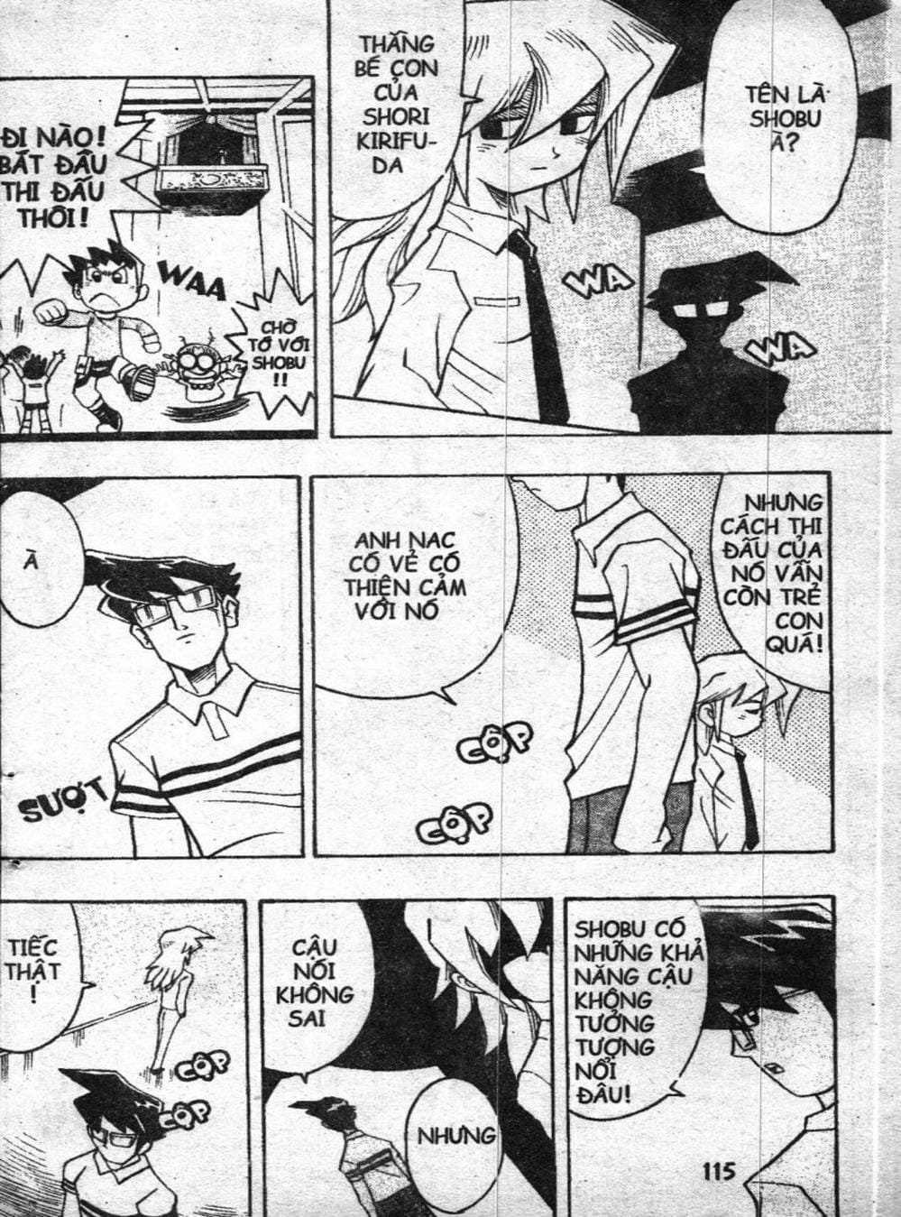 Truyện Tranh Vua Bài Ma Thuật - Duel Masters trang 4