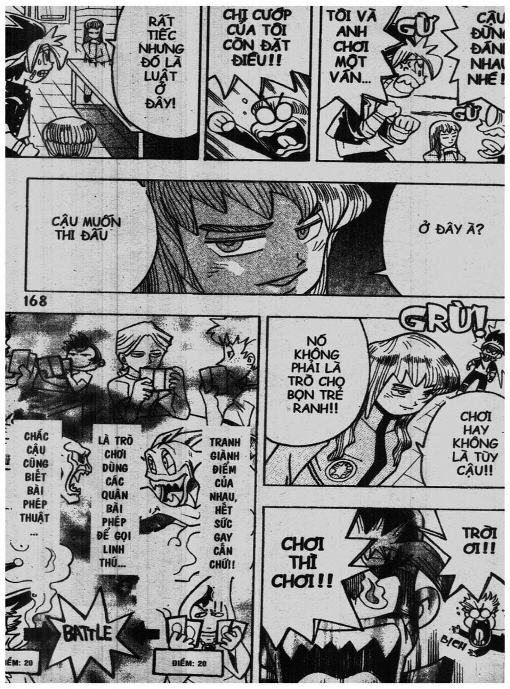 Truyện Tranh Vua Bài Ma Thuật - Duel Masters trang 4