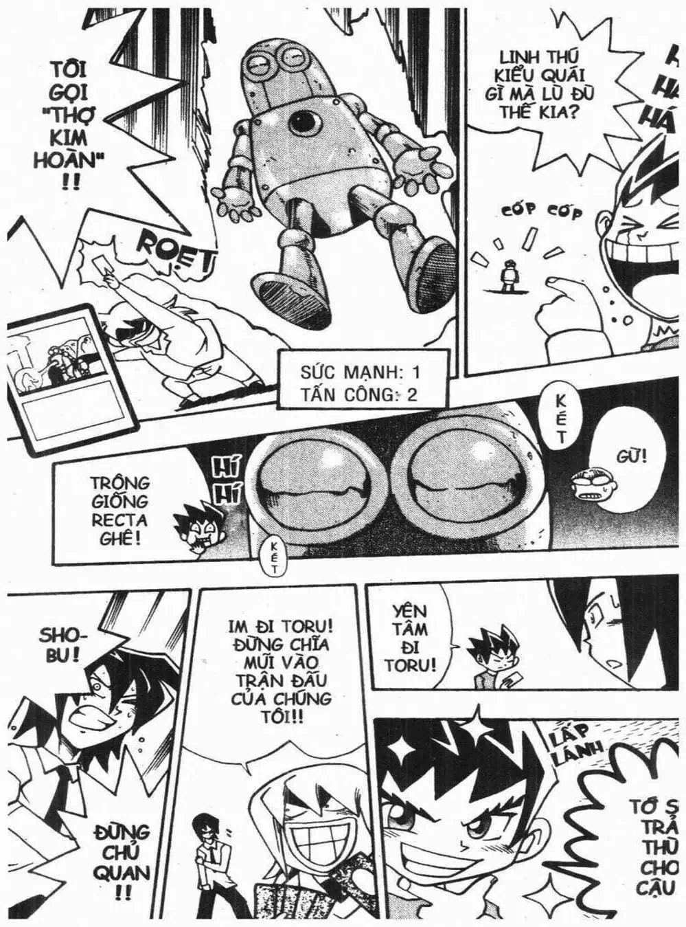 Truyện Tranh Vua Bài Ma Thuật - Duel Masters trang 4