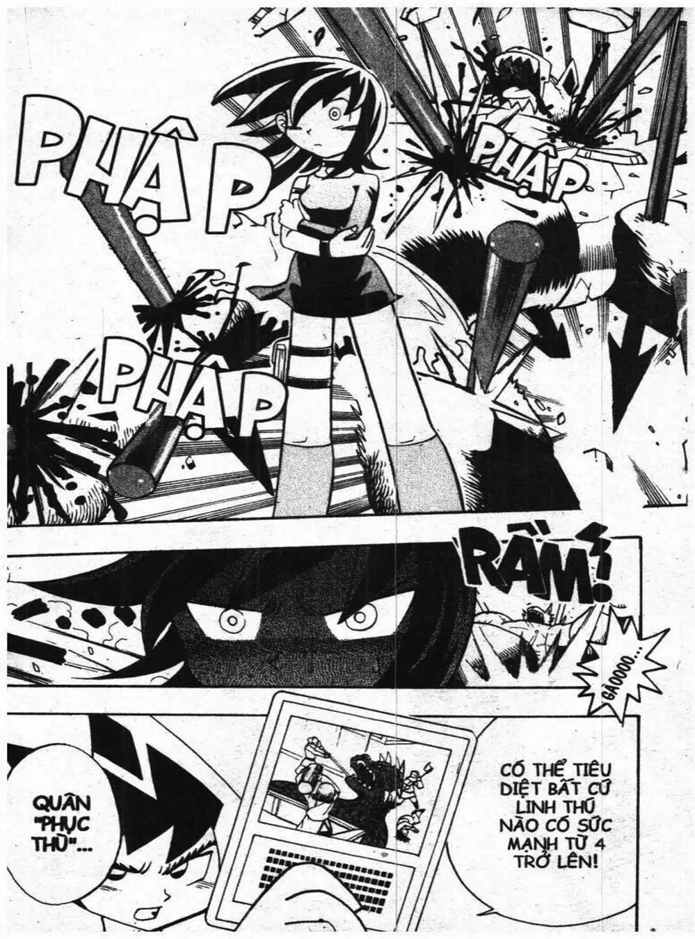 Truyện Tranh Vua Bài Ma Thuật - Duel Masters trang 4