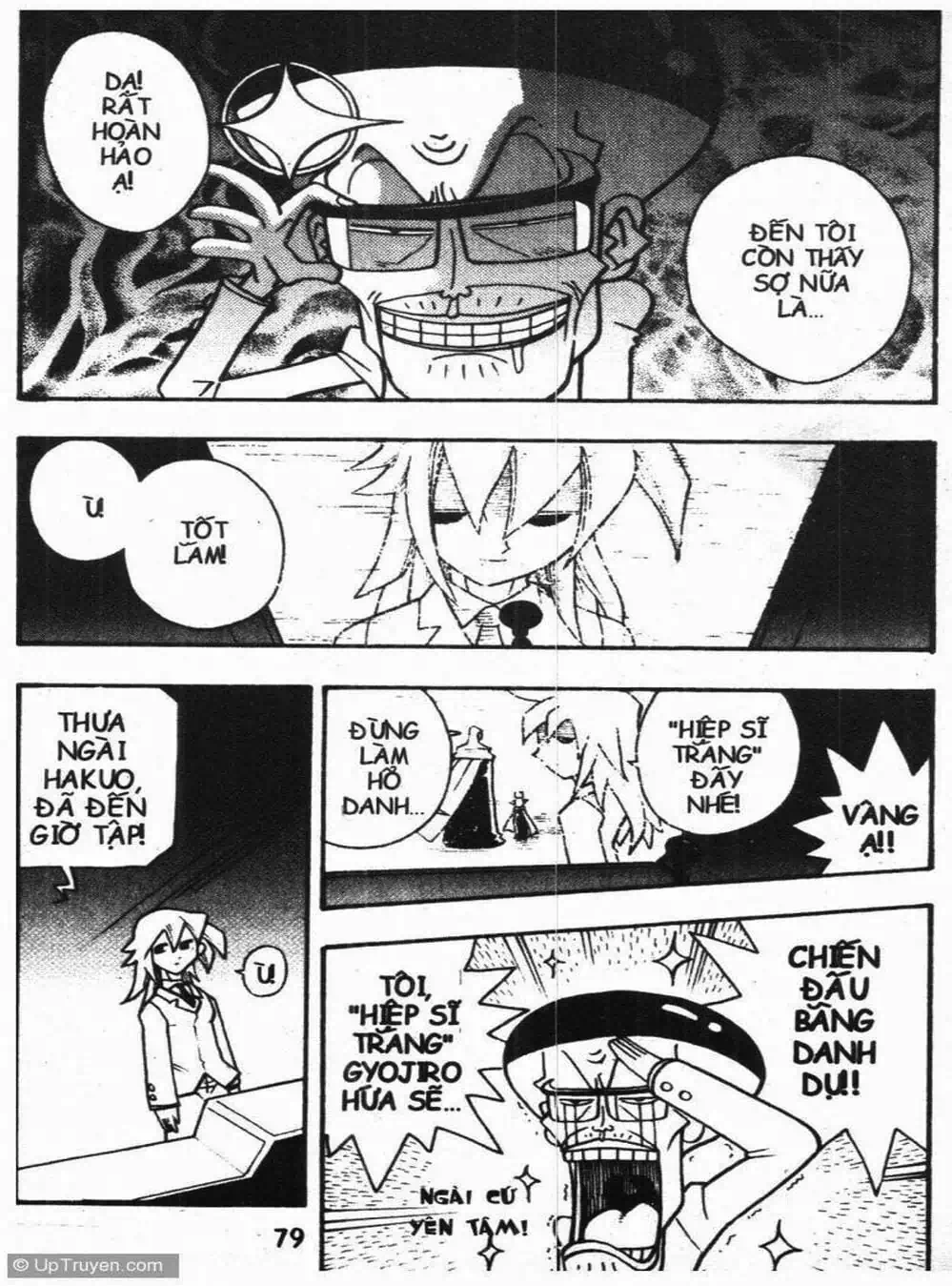 Truyện Tranh Vua Bài Ma Thuật - Duel Masters trang 4