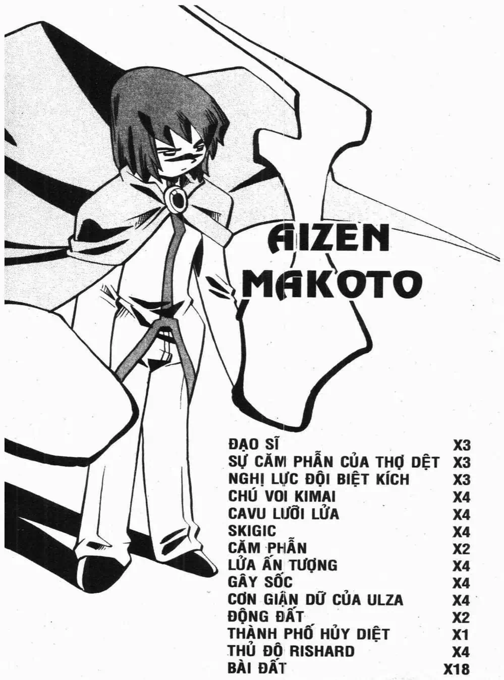 Truyện Tranh Vua Bài Ma Thuật - Duel Masters trang 4