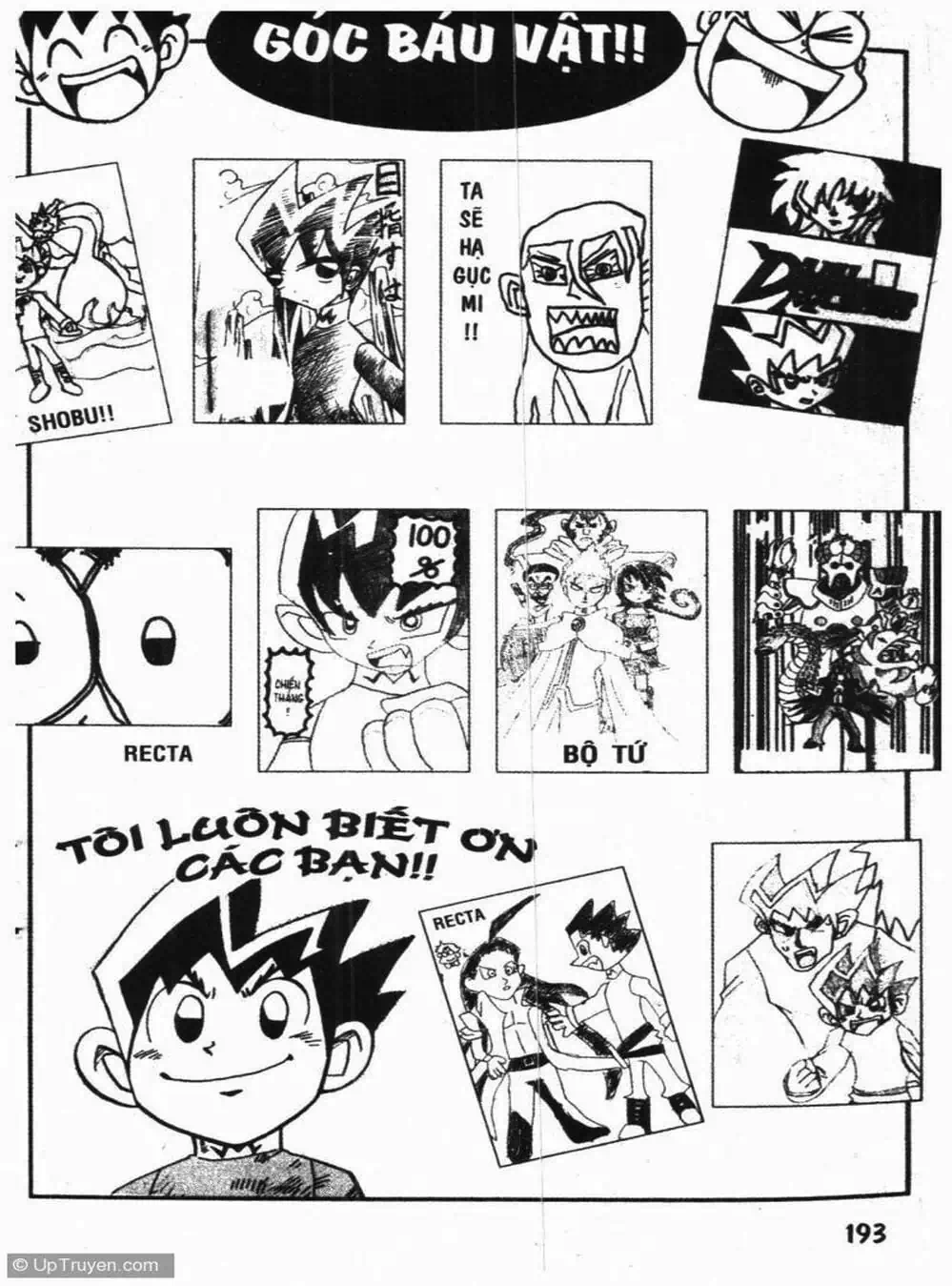 Truyện Tranh Vua Bài Ma Thuật - Duel Masters trang 4