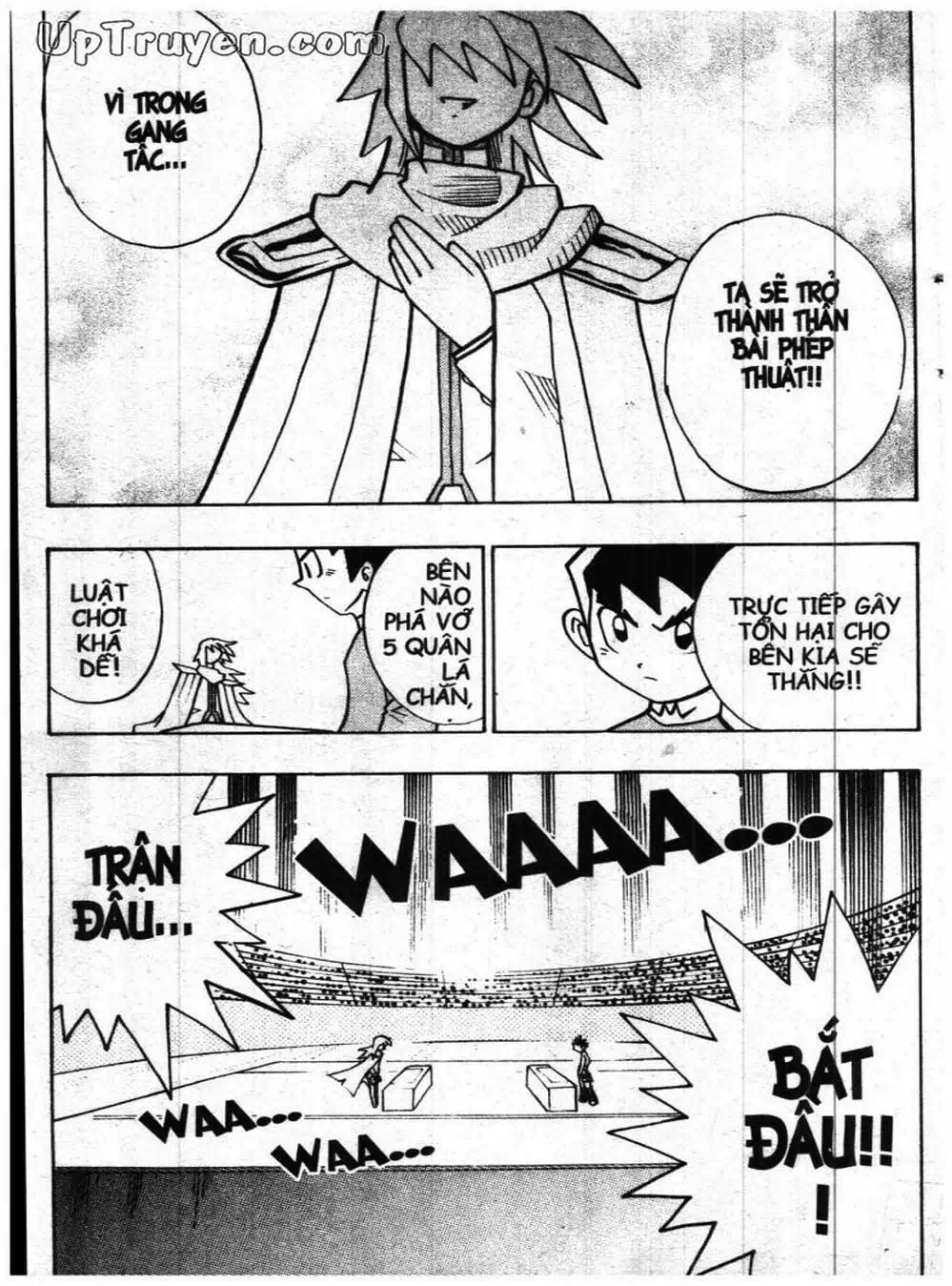 Truyện Tranh Vua Bài Ma Thuật - Duel Masters trang 4