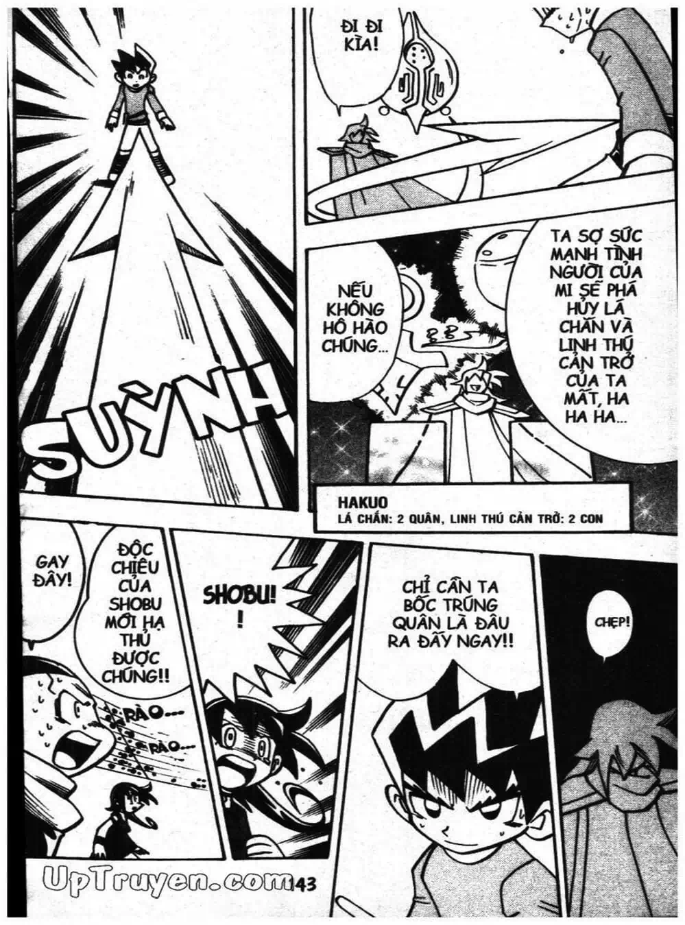 Truyện Tranh Vua Bài Ma Thuật - Duel Masters trang 4