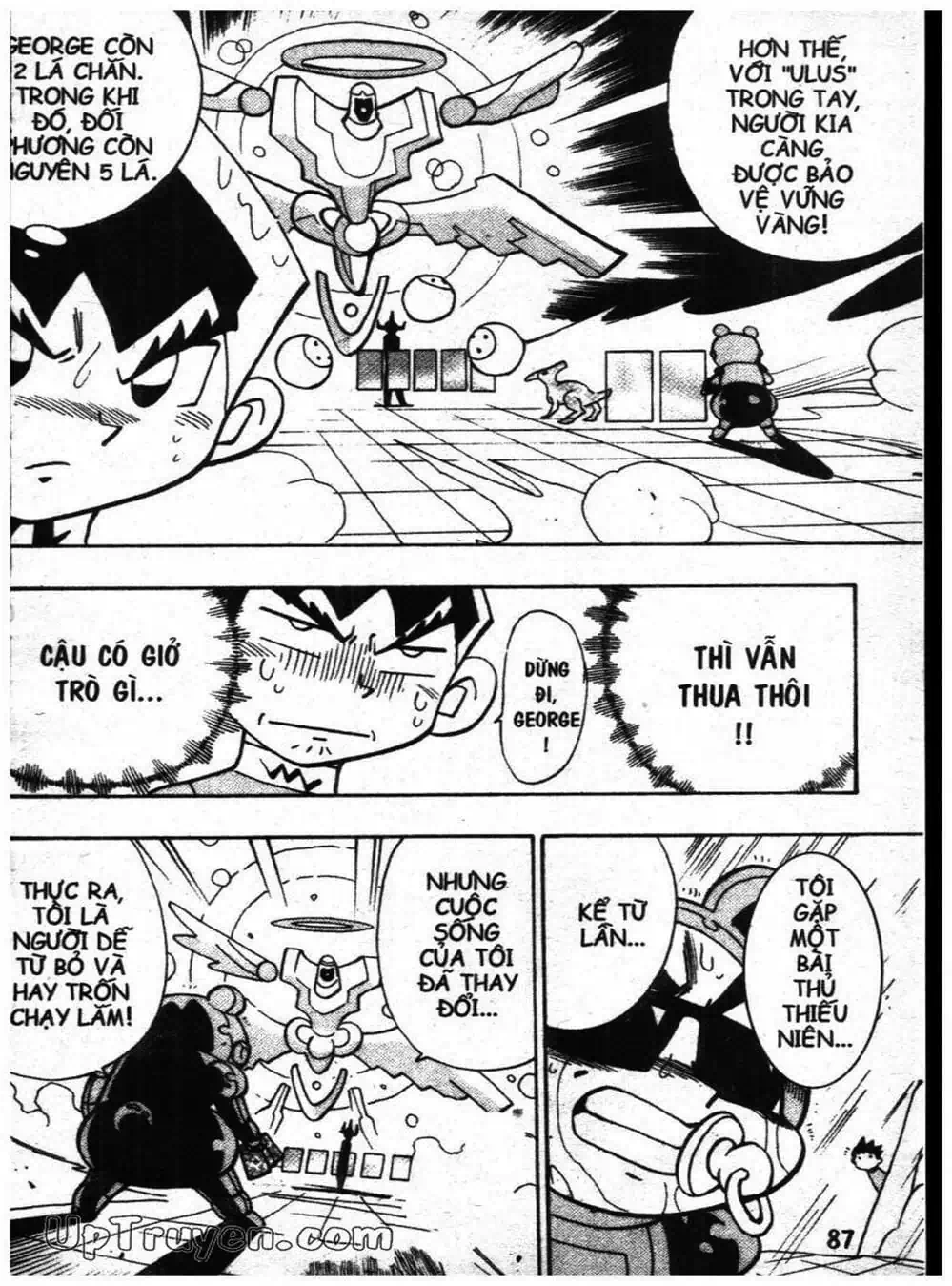 Truyện Tranh Vua Bài Ma Thuật - Duel Masters trang 4