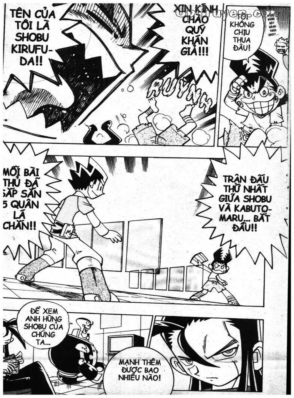 Truyện Tranh Vua Bài Ma Thuật - Duel Masters trang 4