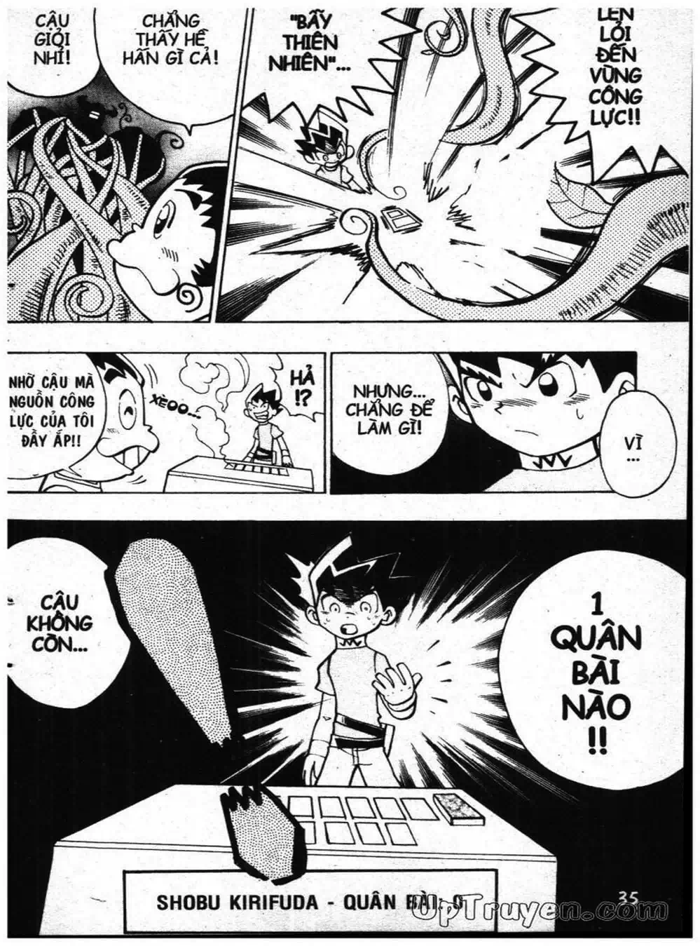 Truyện Tranh Vua Bài Ma Thuật - Duel Masters trang 4