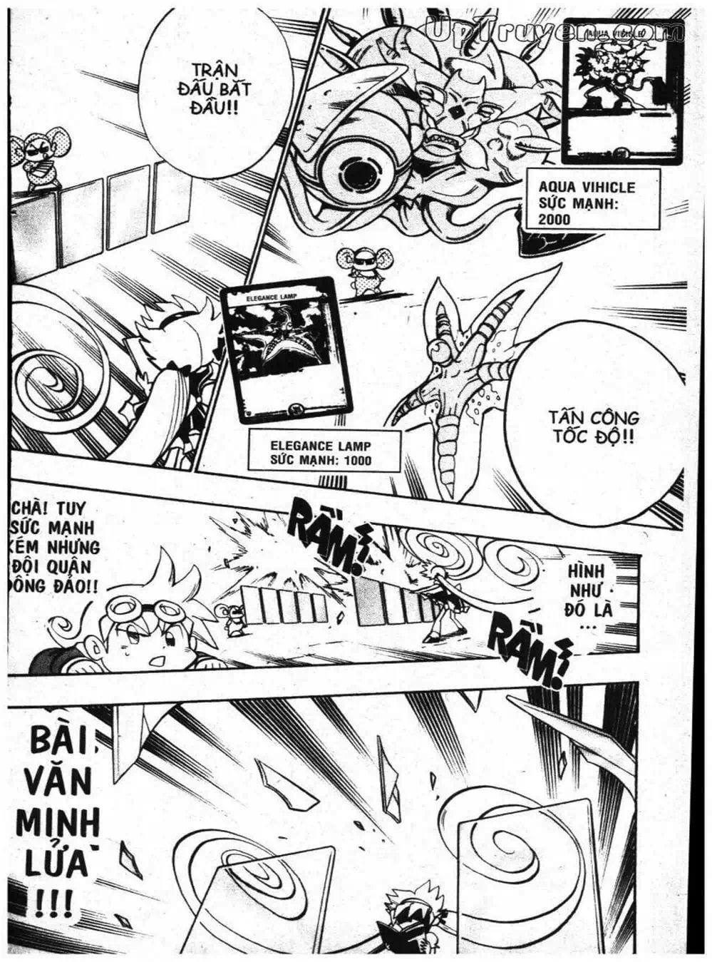 Truyện Tranh Vua Bài Ma Thuật - Duel Masters trang 4