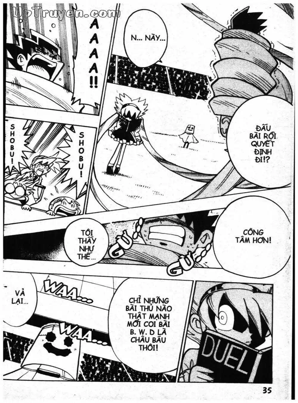 Truyện Tranh Vua Bài Ma Thuật - Duel Masters trang 4