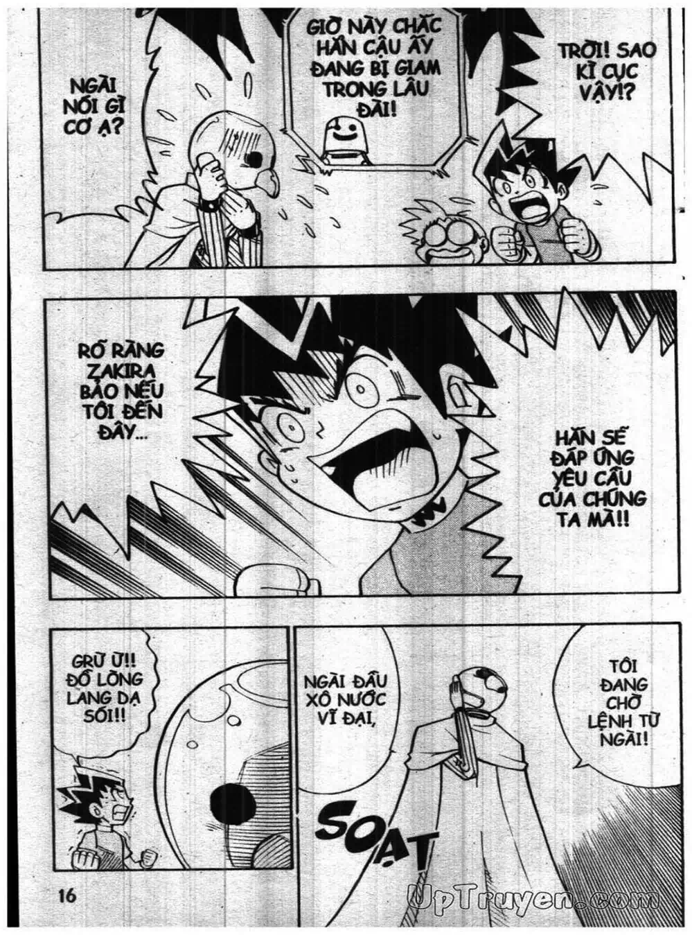 Truyện Tranh Vua Bài Ma Thuật - Duel Masters trang 4