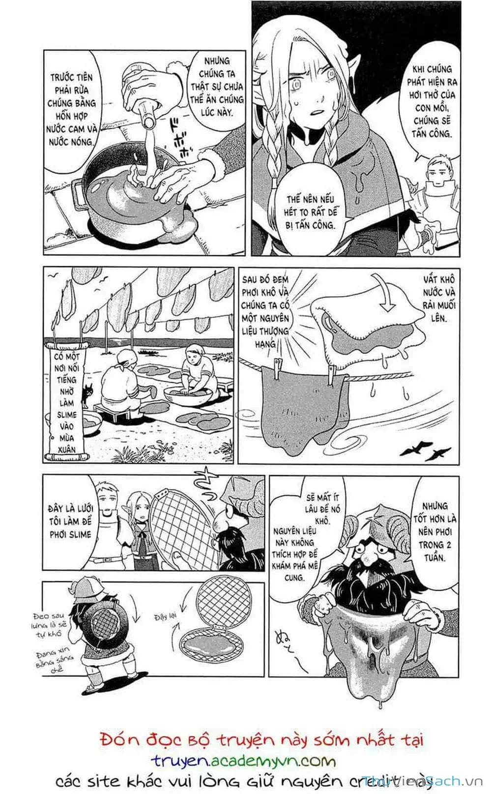 Truyện Tranh Mỹ Vị Hầm Ngục - Dungeon Meshi trang 4