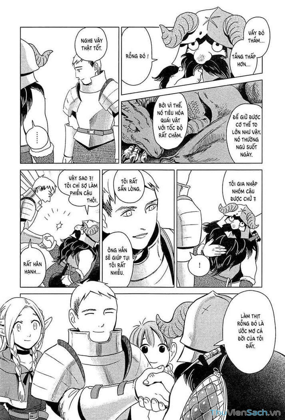 Truyện Tranh Mỹ Vị Hầm Ngục - Dungeon Meshi trang 4