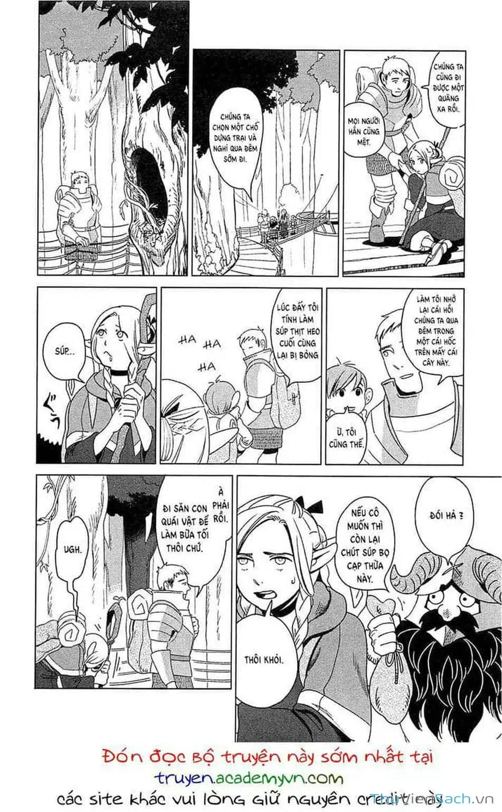 Truyện Tranh Mỹ Vị Hầm Ngục - Dungeon Meshi trang 4