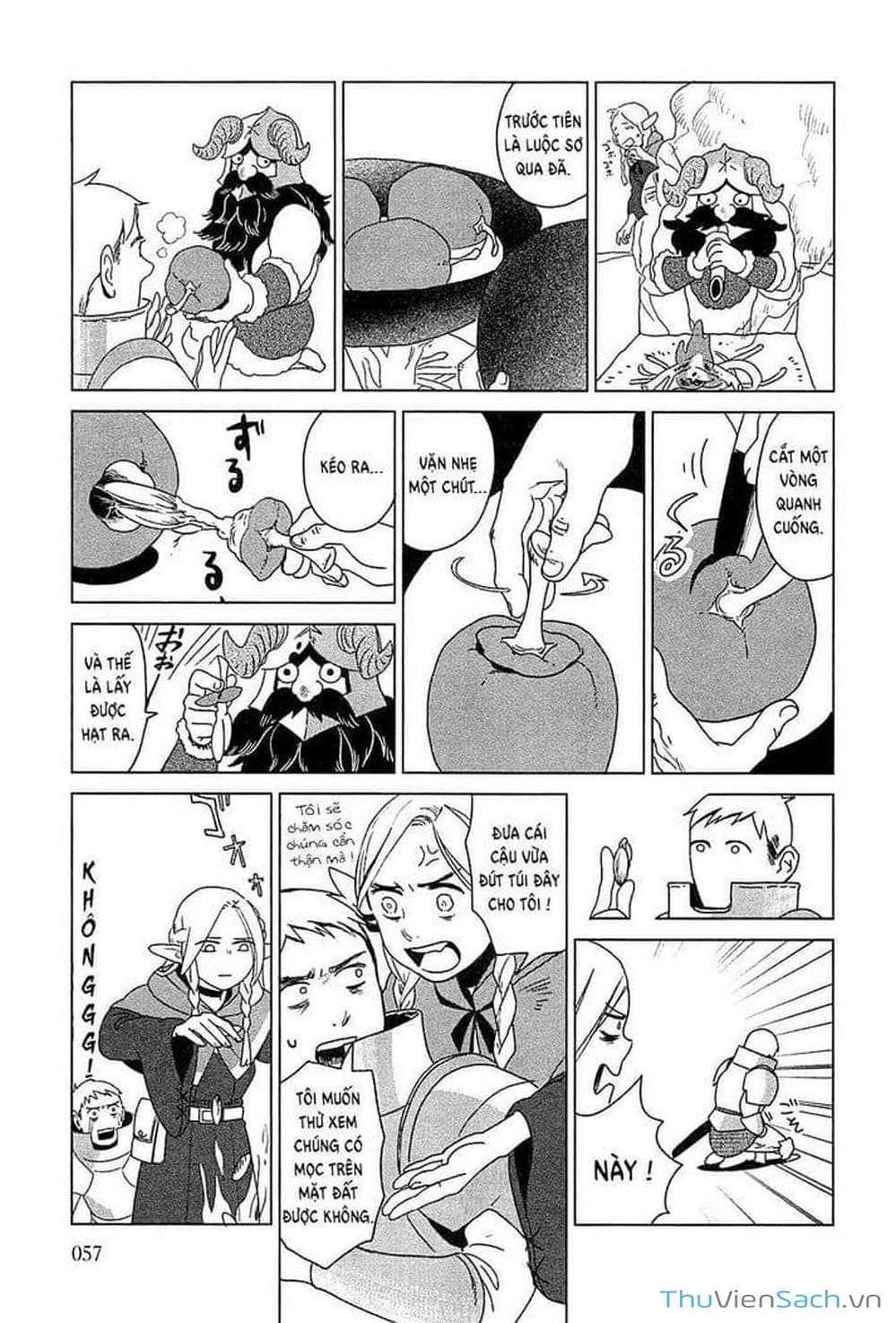 Truyện Tranh Mỹ Vị Hầm Ngục - Dungeon Meshi trang 4