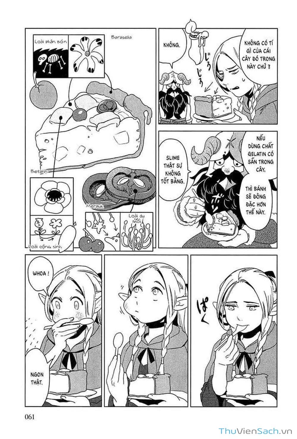 Truyện Tranh Mỹ Vị Hầm Ngục - Dungeon Meshi trang 4