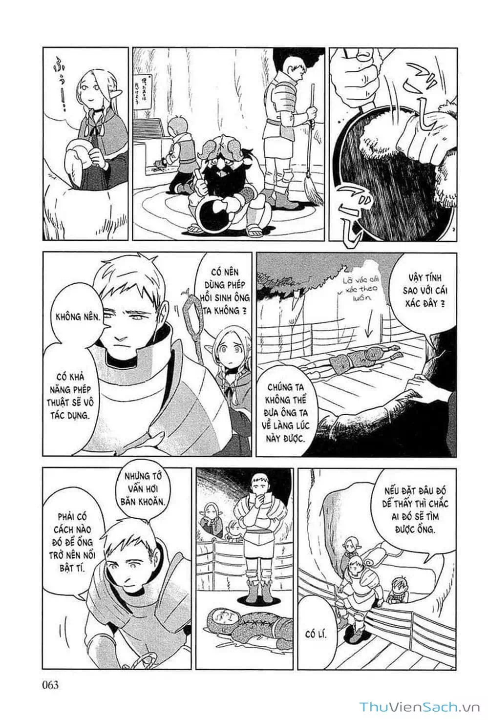 Truyện Tranh Mỹ Vị Hầm Ngục - Dungeon Meshi trang 4