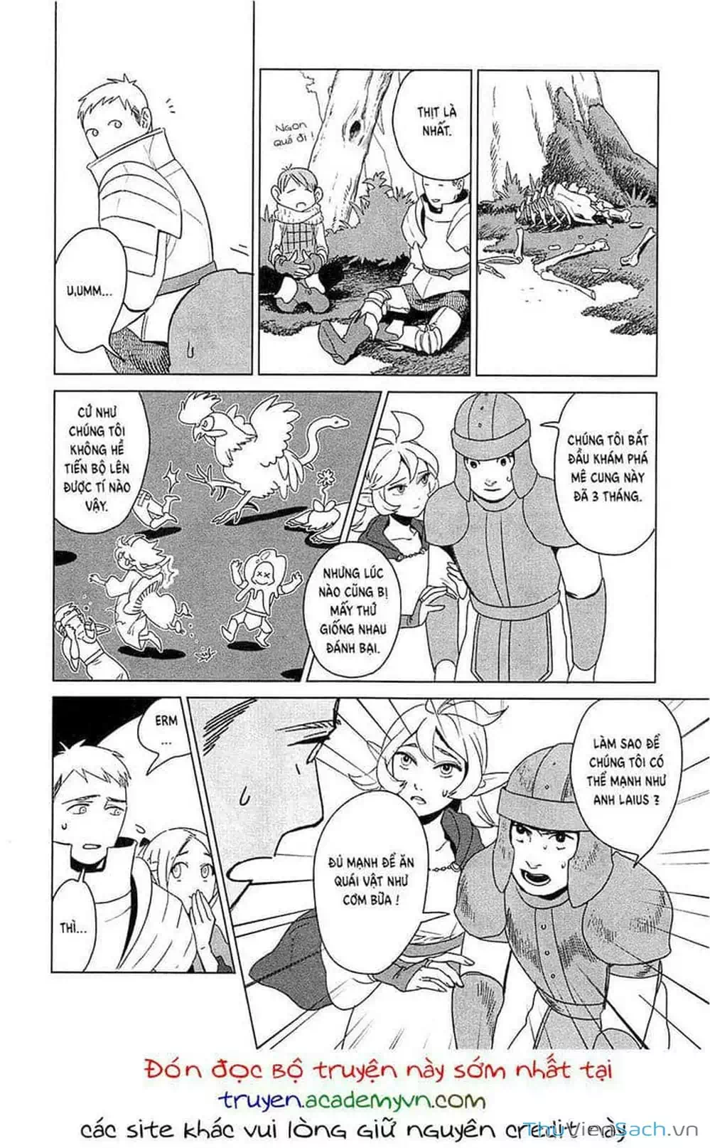 Truyện Tranh Mỹ Vị Hầm Ngục - Dungeon Meshi trang 4