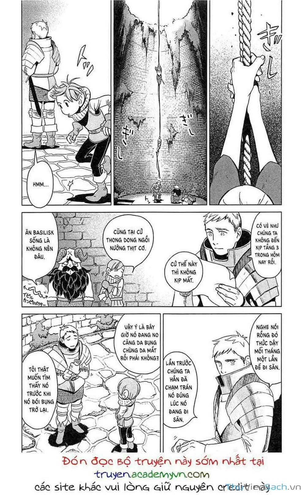 Truyện Tranh Mỹ Vị Hầm Ngục - Dungeon Meshi trang 4